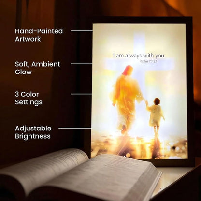 Jesus LED Frame