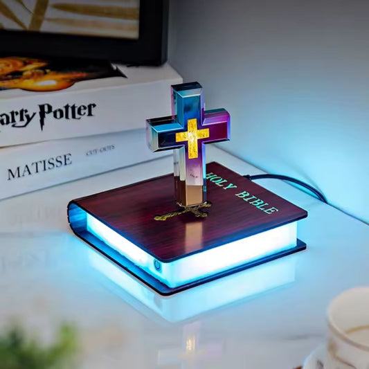 Floating Bible Lamp