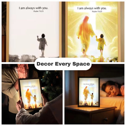 Jesus LED Frame