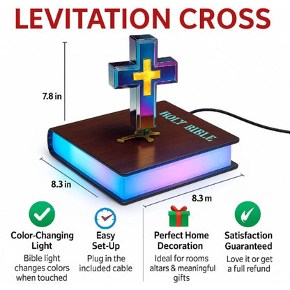 Floating Bible Lamp